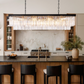 Odeon Crystal 2-Layer Rectangle Chandelier-Meet Lighting