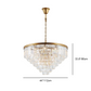 Odeon Crystal Multi-Layer Round Chandelier-Meet Lighting