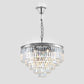 Odeon Crystal Multi-Layer Round Chandelier-Meet Lighting