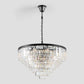 Odeon Crystal Multi-Layer Round Chandelier-Meet Lighting