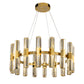 Olivia 3-Tier Round Chandelier-Meet Lighting