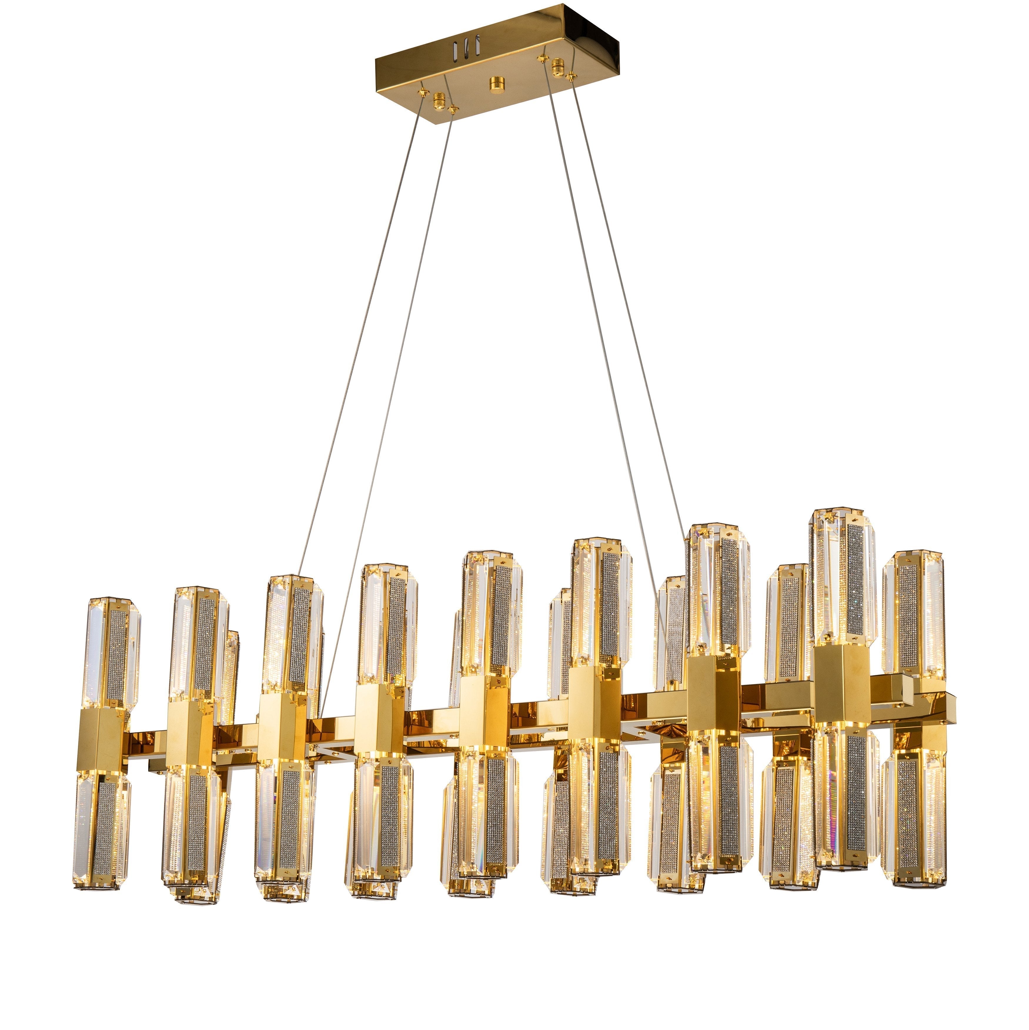 Meet Rectangle Chandelier-MEET LIGHTING