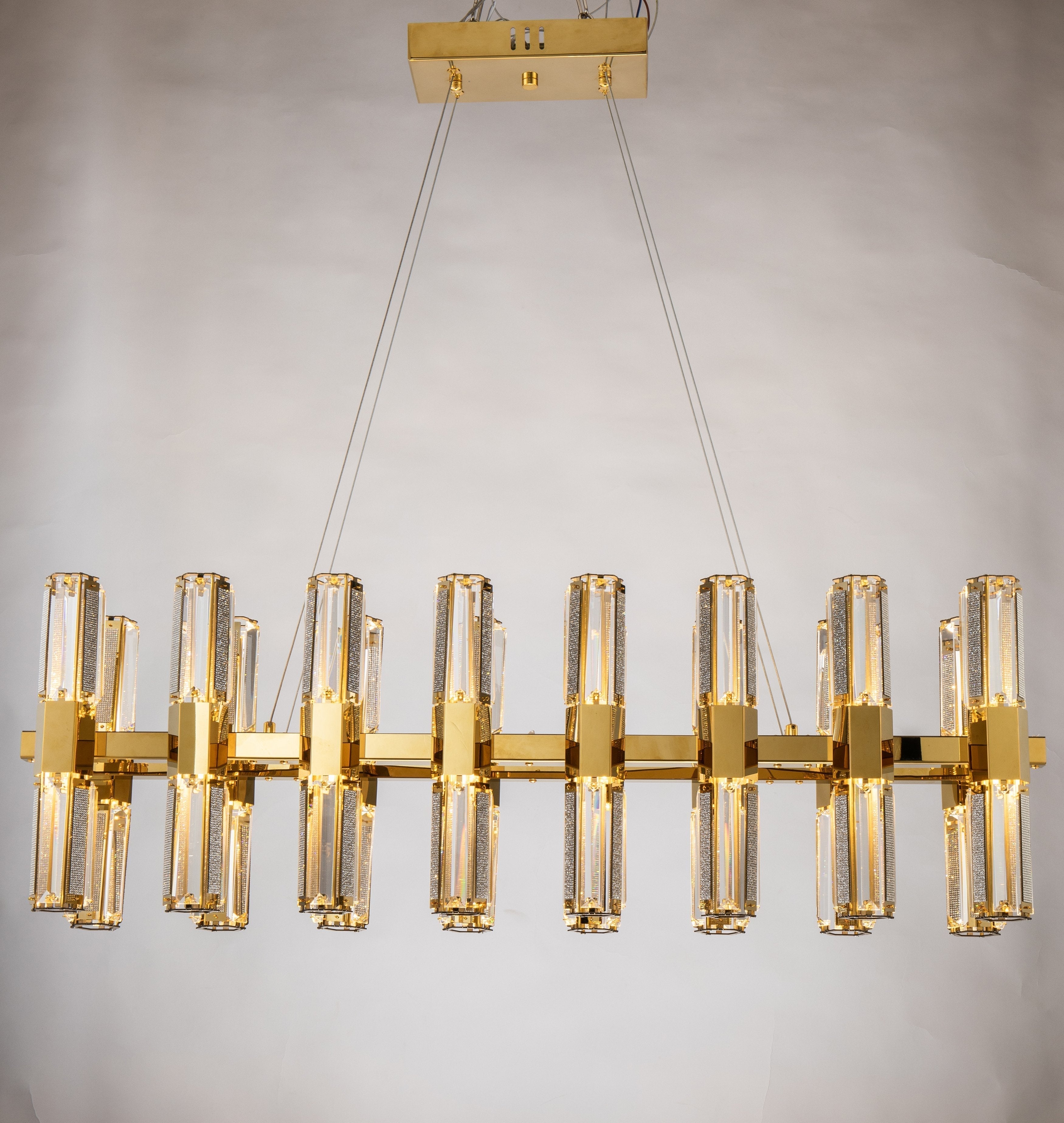 Meet Rectangle Chandelier-MEET LIGHTING