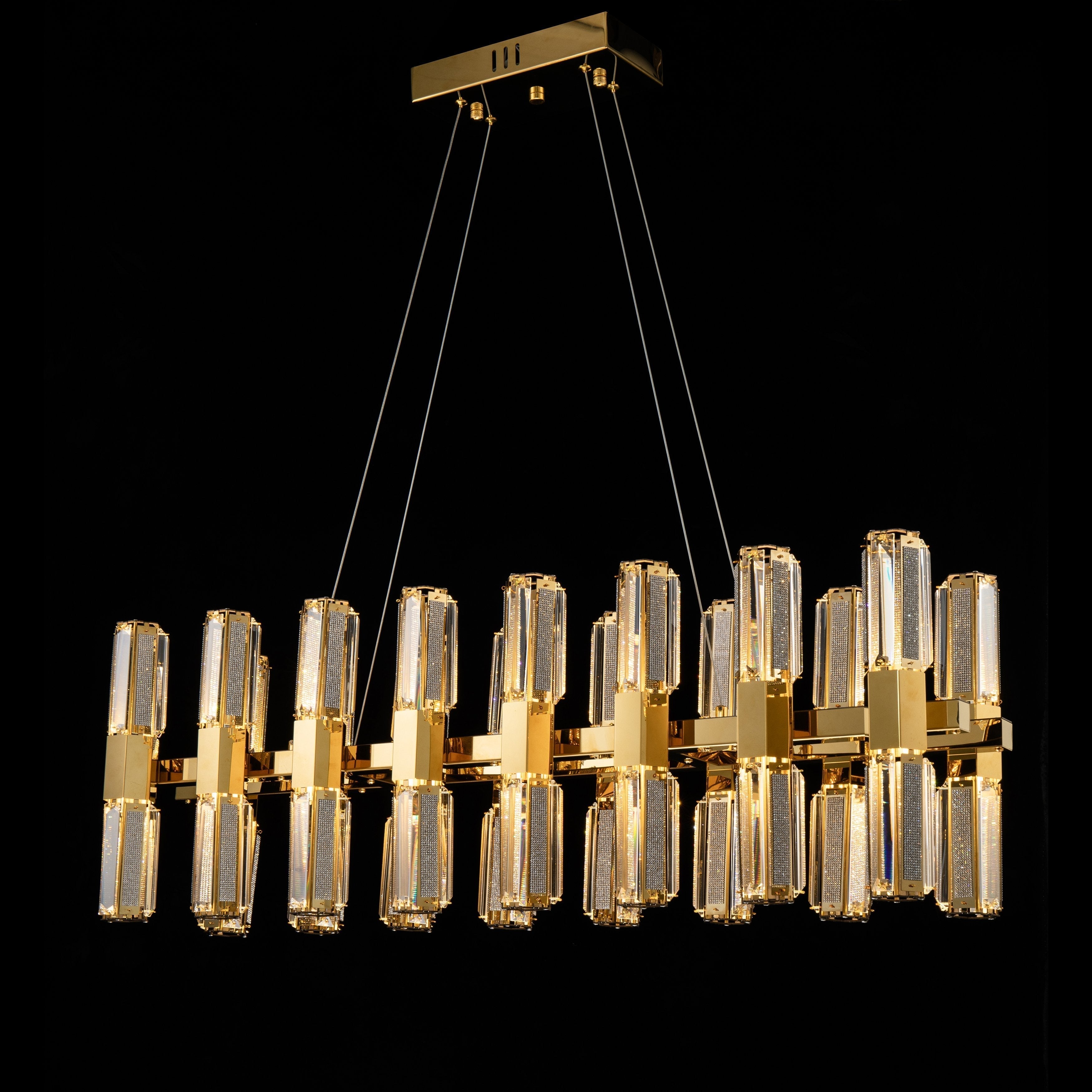 Meet Rectangle Chandelier-MEET LIGHTING