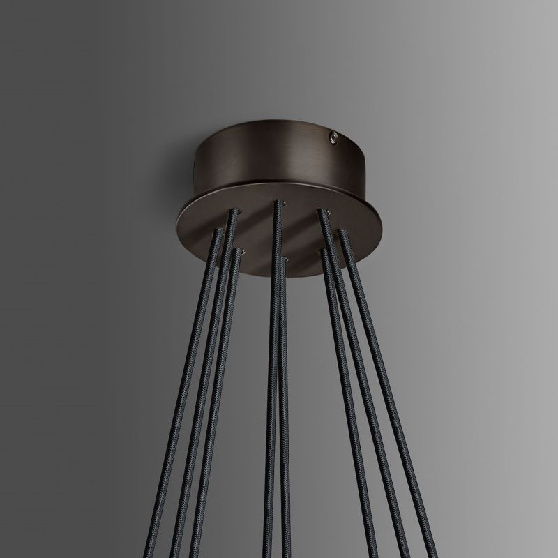 Osleride CircularI Chandelier-MEET LIGHTING