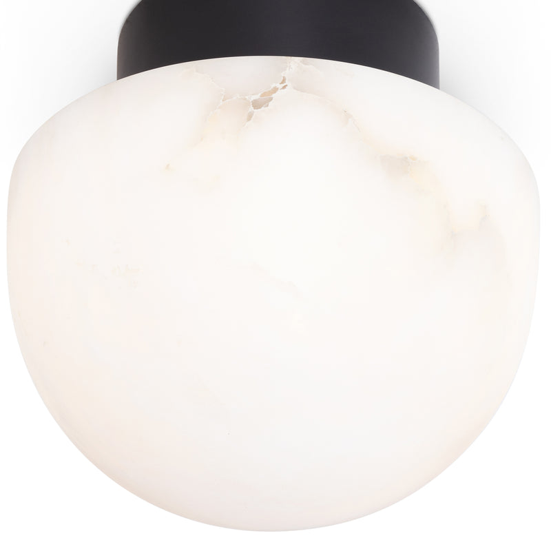 Parker Alabaster Flushmount-Meet Lighting