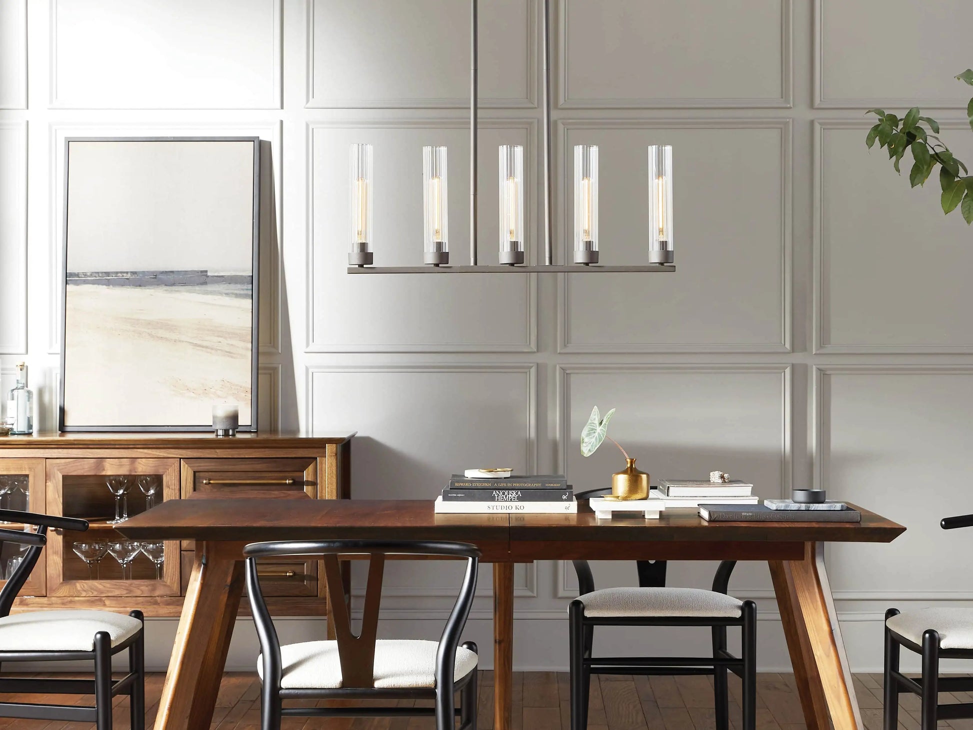 Pastis Linear Chandelier 31"W 46"W 54"W-Meet Lighting