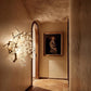 Peach Blossom Crystal Wall Sconce-Meet Lighting