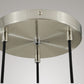 Raindrop round chandelier 8"(cord)-Meet Lighting