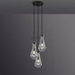 Raindrop round chandelier 8"(cord)-Meet Lighting