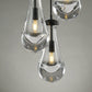 Raindrop round chandelier 8"(cord)-Meet Lighting