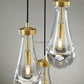 Raindrop round chandelier 8"(cord)-Meet Lighting