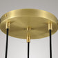 Raindrop round chandelier 8"(cord)-Meet Lighting
