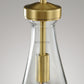 Raindrops Rectangular Chandelier 22" Cord-Meet Lighting