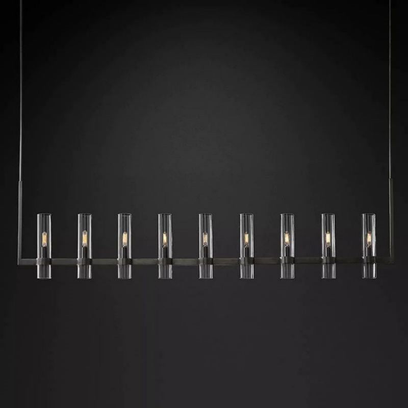Ravelle Linear Chandelier 71" - thebelacan