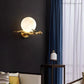 Real Alabaster Round Wall Sconces Modern-Meet Lighting