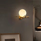 Real Alabaster Round Wall Sconces Modern-Meet Lighting