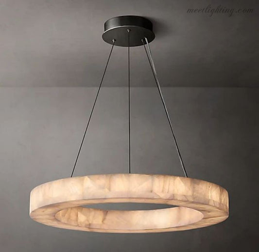 Rivege Round Chandelier 31"-Meet Lighting
