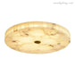Round Alabaster Flush Mount Ceiling Lamps-Meet Lighting