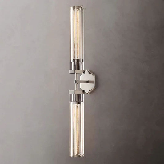 Roval Hexagonal Linear Grand Wall Sconce-Meet Lighting