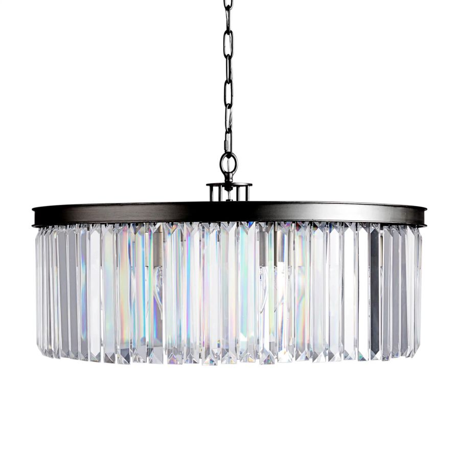 Ryan Round Chandelier-Meet Lighting