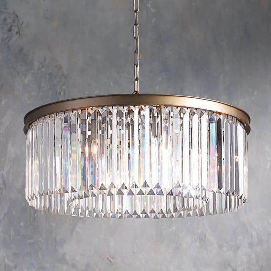 Ryan Round Chandelier-Meet Lighting