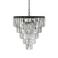 Ryan Tiered Round Chandelier-Meet Lighting