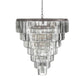Ryan Tiered Round Chandelier-Meet Lighting