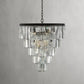 Ryan Tiered Round Chandelier-Meet Lighting