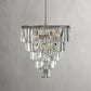 Ryan Tiered Round Chandelier-Meet Lighting