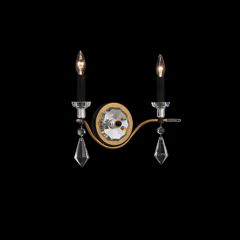 Meet Crystal Chandelier S5602 Tempest 2-lt 16" Wall Sconce