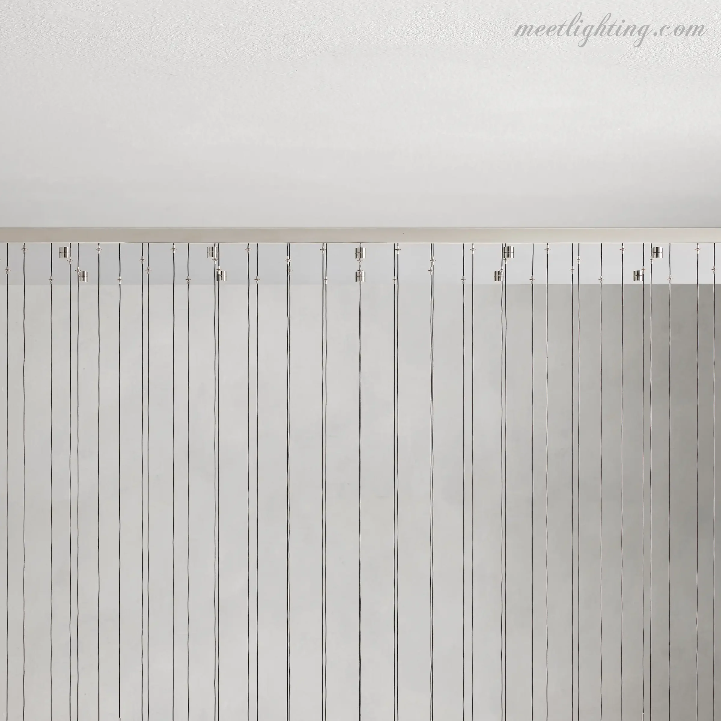 Soltaire Modern Linear Chandelier For Dining Room Kitchen-MEET LIGHTING