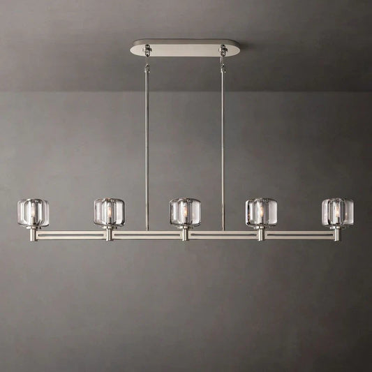 Sebendek Linear Chandelier-Meet Lighting