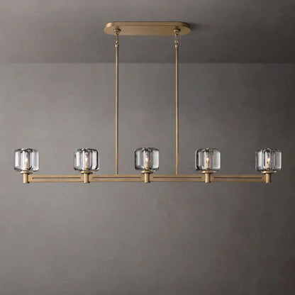 Sebendek Linear Chandelier-Meet Lighting