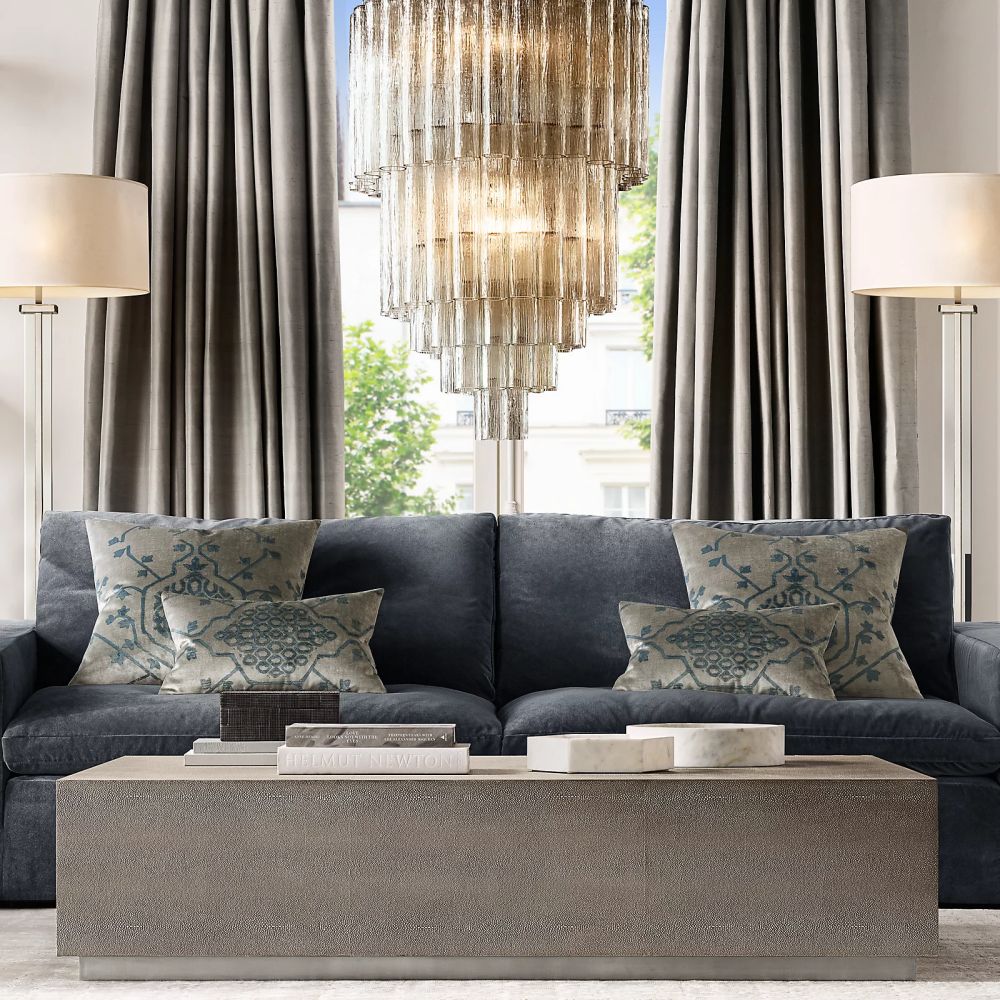 Serena Multi-Tier Round Chandelier-Meet Lighting