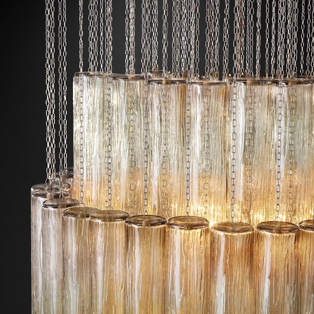 Serena Multi-Tier Round Chandelier-Meet Lighting