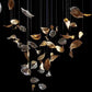 Shake Leaves Chandelier-Meet Lighting