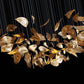 Shake Leaves Chandelier-Meet Lighting