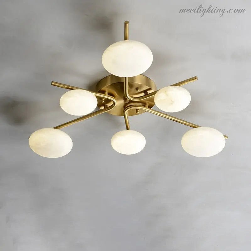 Spain Alabaster Modern Ceiling Lights-Meet Lighting