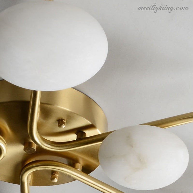 Spain Alabaster Modern Ceiling Lights-Meet Lighting