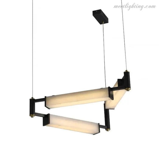 Spain Alabaster Modern Dining Room Chandeliers-Meet Lighting