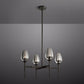 Tulip Round Living Room Chandelier 27", Island Chandelier-Meet Lighting