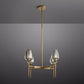 Tulip Round Living Room Chandelier 27", Island Chandelier-Meet Lighting