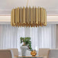 Viola Stainless Steel Chandelier-Meet Lighting
