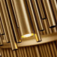 Viola Stainless Steel Chandelier-Meet Lighting