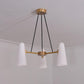 White Porcelain Round Chandelier 3-Lights-Meet Lighting