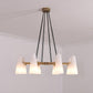 White Porcelain Round Chandelier 8-Lights-Meet Lighting