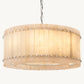 San Marco Alabaster Round Chandelier 37"
