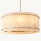 San Marco Alabaster Round Chandelier 37"