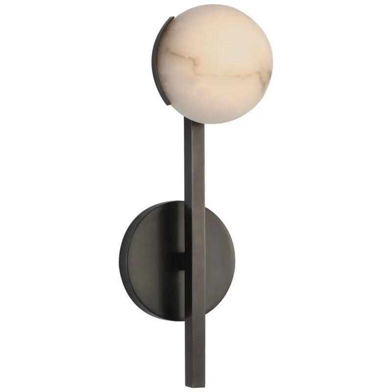 Pedra Wearstler Alabaster Pedra Petite Tail Sconce
